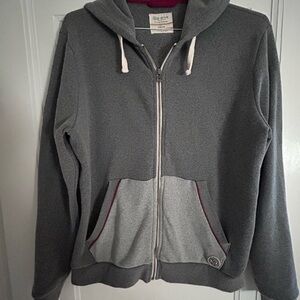 Marine Layer Respun Zip Up Gray Hoodie Men’s Medium - Snazzy!